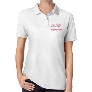 Women Design Customized Fit Short Sleeved Polo Shirt