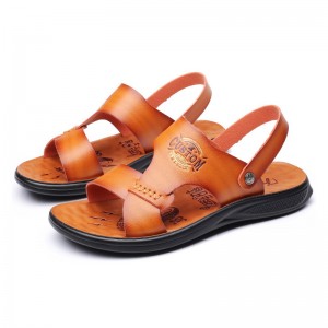 Casual Real Microfiber Leather Beach Sandals & Slides