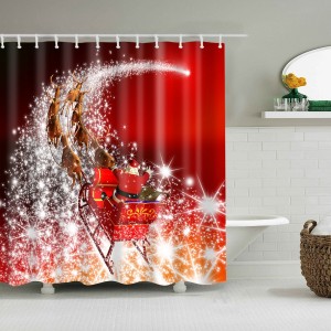 Custom Bathroom Shower Curtain Decor Art Prints Waterproof Polyester (71x71 Inches)
