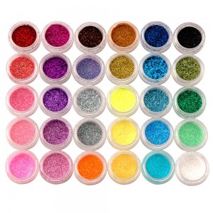 Nail Art Glitter Powder Dust 30 Colors
